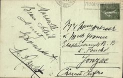 Caminata de Marsella de la POSTAL de la VENDIMIA de la cornisa