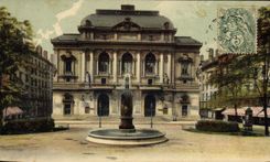 VINTAGE POSTCARD Theater