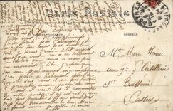 VINTAGE POSTCARD Montpellier Rules of Louis XIV in Peyron