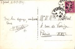 VINTAGE POSTCARD Epinal Rules Pinau