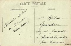 VINTAGE POSTCARD To remember of Rouen Lamb