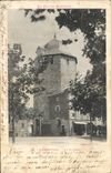 VINTAGE POSTCARD the High Garonne Monterjeau the Bell-tower
