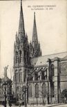 VINTAGE POSTCARD Clermont Ferrand the Cathedral