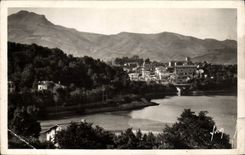CPA Cote Basque Hendaye La vieille Ville et la Bidassoa