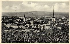VINTAGE POSTCARD Brno Celkovy Pohied