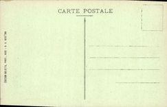 Niza interior de la POSTAL de la VENDIMIA de los barcos portuarios