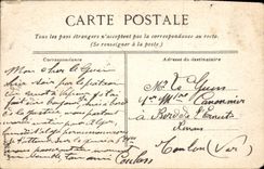 VINTAGE POSTCARD Hyeres the large casino