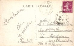 VINTAGE POSTCARD Guerande Carries Bizienne