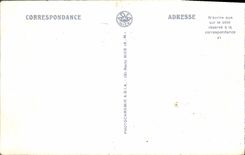 VINTAGE POSTCARD Toulon Cape Brown Handle of Magaudet Rocks of Sainte Marguerite