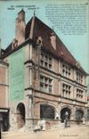 VINTAGE POSTCARD Luxeuil Les Bains François House 1st