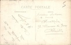 VINTAGE POSTCARD Luxeuil Les Bains François House 1st