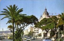 VINTAGE POSTCARD Nice Ruhl Hotel