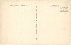 VINTAGE POSTCARD Menton View Boats