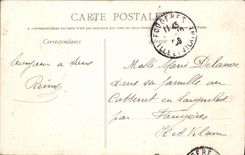 VINTAGE POSTCARD Interior Caen of the Town hall Old seminar of Eudistes