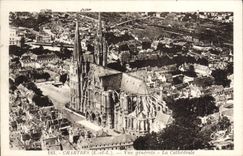 VINTAGE POSTCARD Chartres View