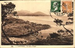 VINTAGE POSTCARD Esterel the Bay of Agay