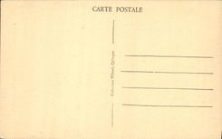 VINTAGE POSTCARD Interior Quimper of the Cathedral the nave