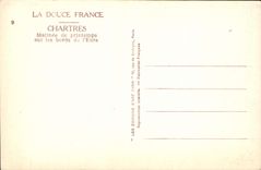 MODERN CARD Crossbred Chartres of spring on the edges of the Eure