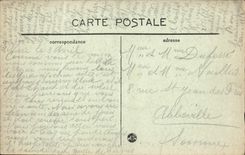 POSTAL de la VENDIMIA Niza una esquina del jardín Albert 1r