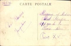 VINTAGE POSTCARD Malo Les Bains the Beach and Villas