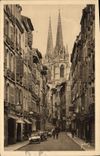 VINTAGE POSTCARD Bayonne Street of the New Port