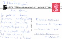 MODERN CARD The carpet gardens Eastbourne