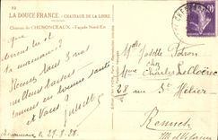 CPA Chateau de Chenonceaux Facade Nord Est