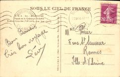 VINTAGE POSTCARD Angouleme Frontage of the cathedral St Pierre Romano bizantin