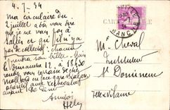 VINTAGE POSTCARD Well of Padirac Upper part of the Lake of the rain obelisks