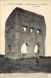 VINTAGE POSTCARD Autun Antique Romain Building says Temple of Janus