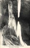 VINTAGE POSTCARD Betharram the Pyrenees Caves Columns in formation