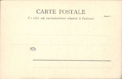 VINTAGE POSTCARD the Circus of Gavarine