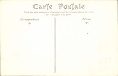 VINTAGE POSTCARD Moret Gate of the church