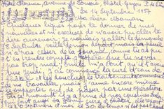 VINTAGE POSTCARD Chatel Guyon hotels