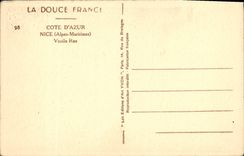 VINTAGE POSTCARD Nice Old Street Child