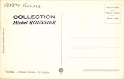 VINTAGE POSTCARD Venezia Palazzo Ducal the Loggia