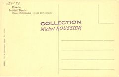 VINTAGE POSTCARD Venezia Palozzo Ducal Leone del Carpaccio Lion