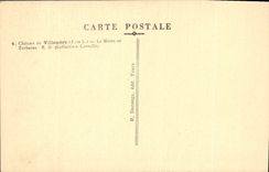 CPA Chateau de Villandry Le moine de Zurbaran