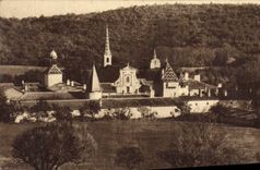 VINTAGE POSTCARD Valbonne View