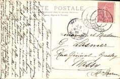 VINTAGE POSTCARD Chalons on the Marne Places Town hall and Monument Carnot