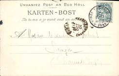 VINTAGE POSTCARD Sainte Anne D' Auray the Basilica