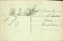 VINTAGE POSTCARD Angers the District of the Cathedral