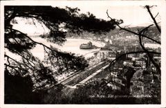 CPA Nice Vue Generale prise Du Chateau