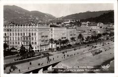 CPA Nice Quai Des Etats Unis Vue Prise De La Jetee Promenade