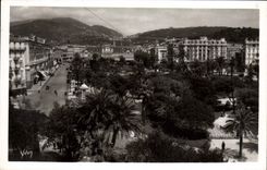 CPA Cote D'Azur Nice jardin Albert 1er