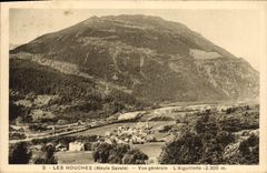 CPA Les Houches Vue Generale L'Aiguillette
