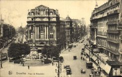 CPA Bruxelles Place De Brouckere