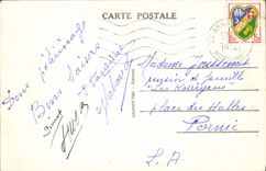 CPA Sainte Anne D'Auray Messe A La Scala Sancta Folklore