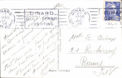 CPM Dinard Le Chemin De Ronde
