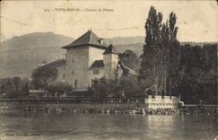 CPA Tour Ronde Chateau De Blonay